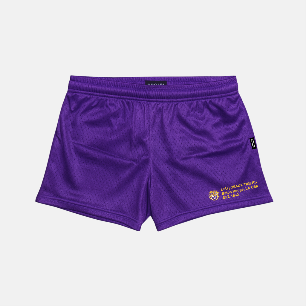 LSU Mesh Shorts | Women