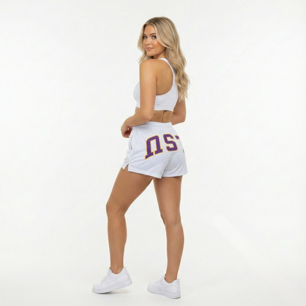 LSU Mesh Shorts | Women