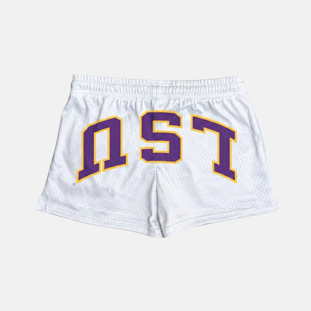 LSU Mesh Shorts | Women