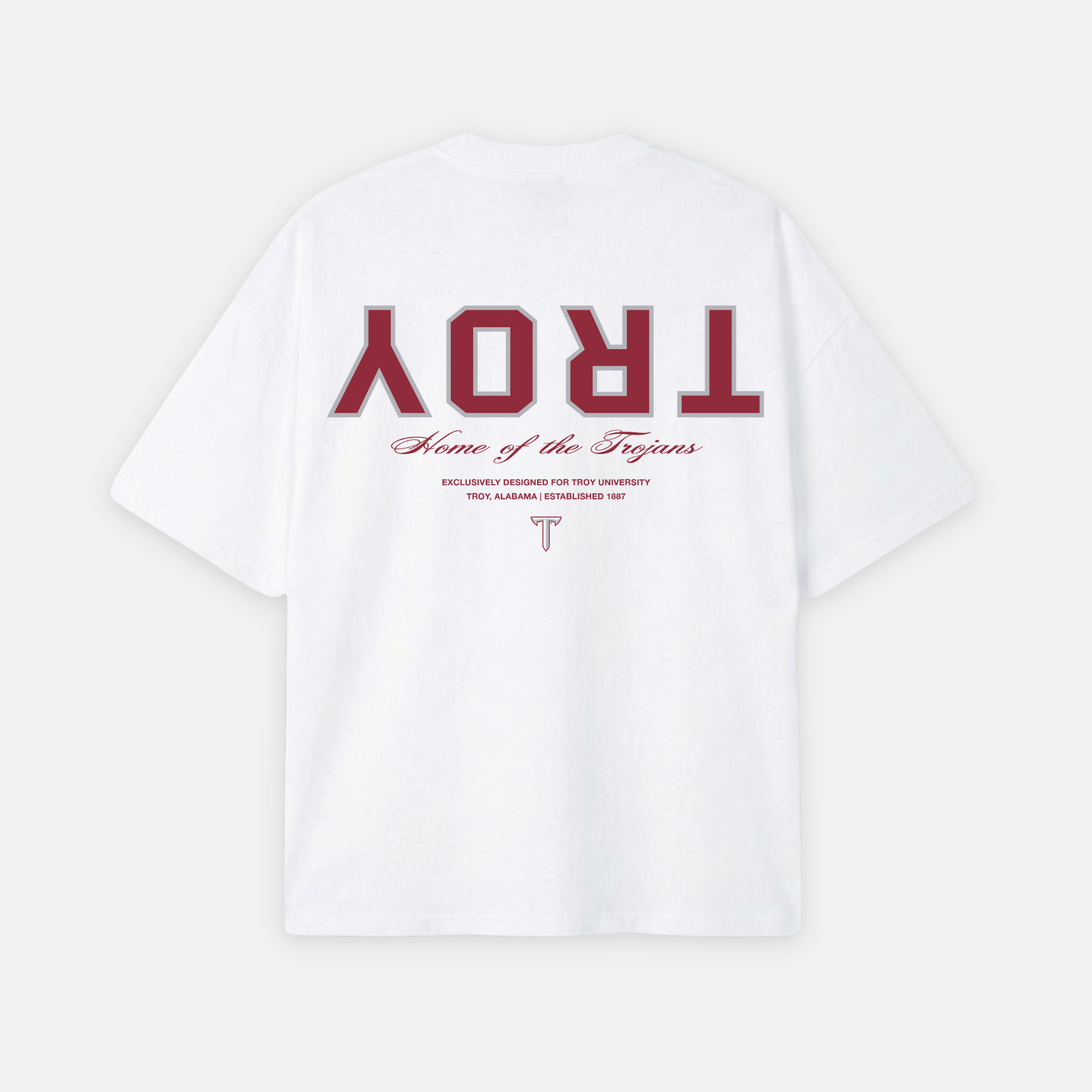 Troy Trojans Essentials Oversized Tee - UPSIDE