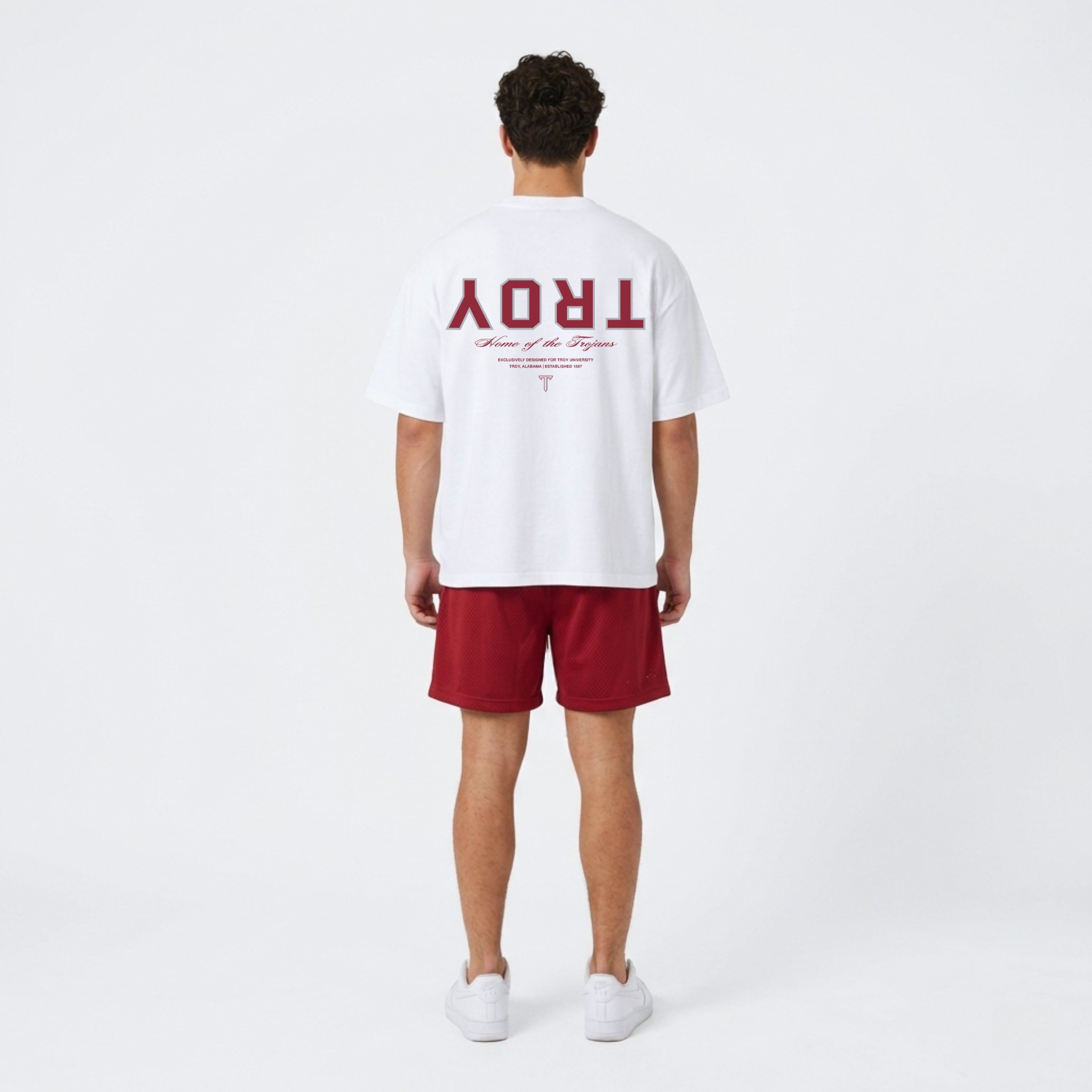 Troy Trojans Essentials Oversized Tee - UPSIDE