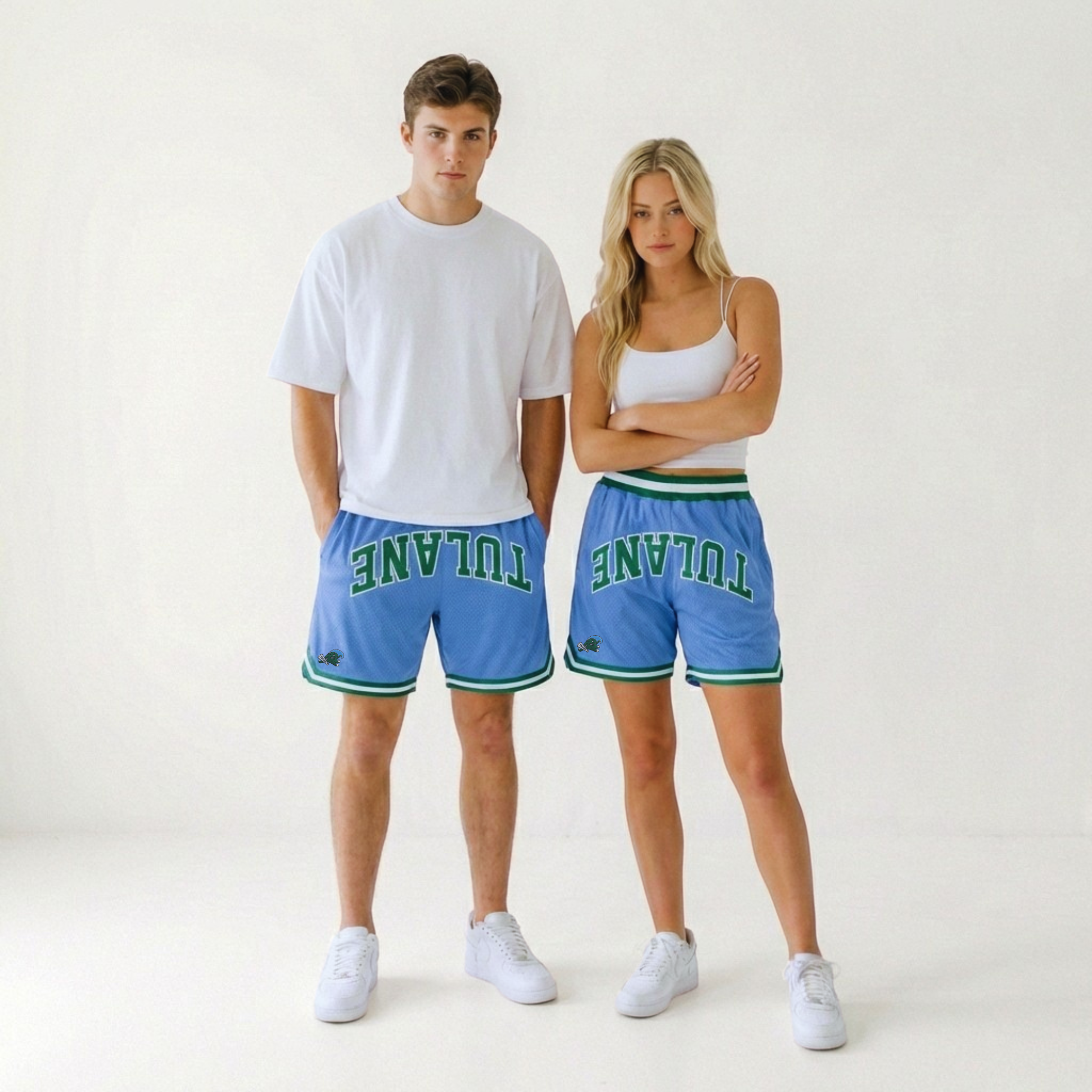 Tulane Varsity Mesh Shorts - UPSIDE