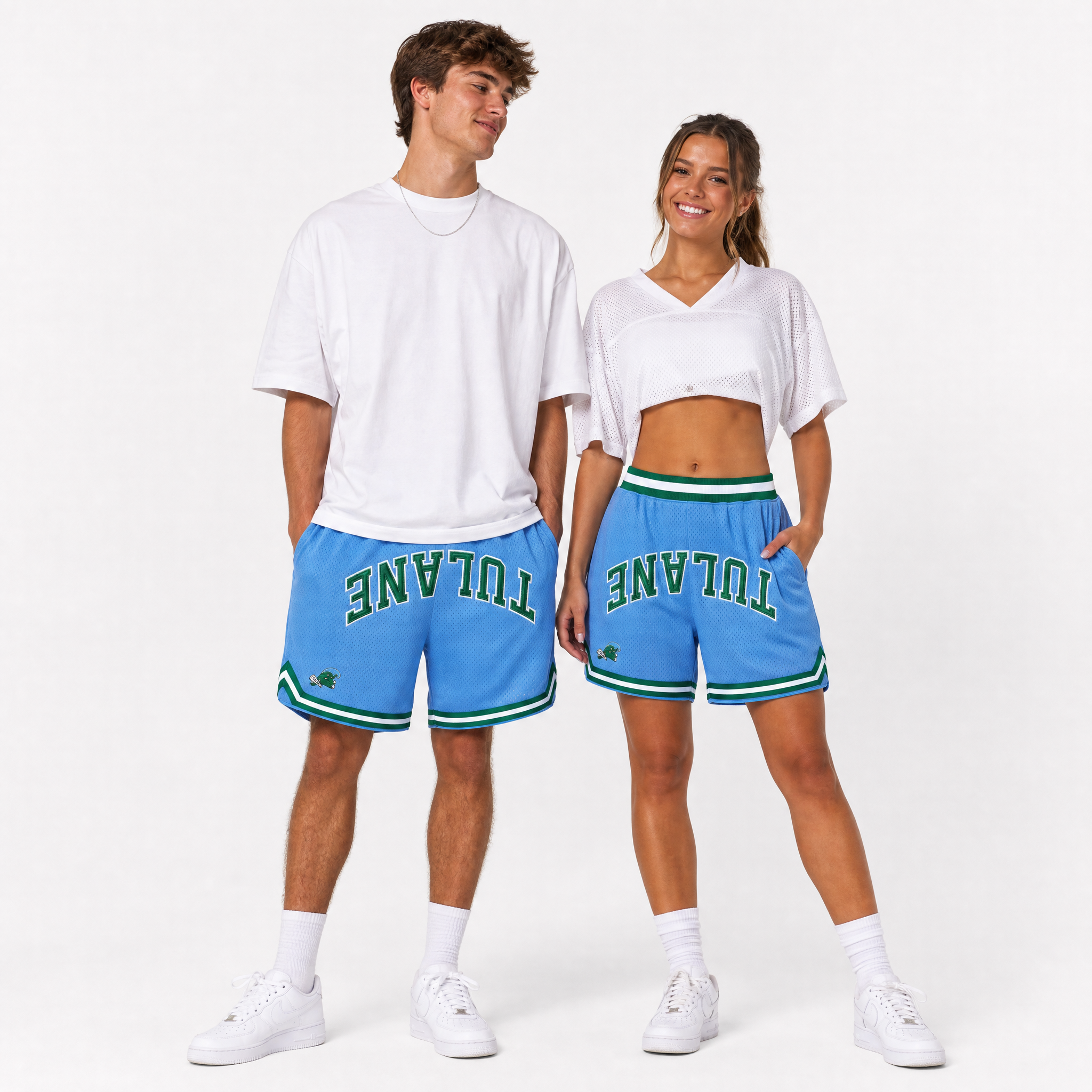 Tulane Varsity Mesh Shorts - UPSIDE