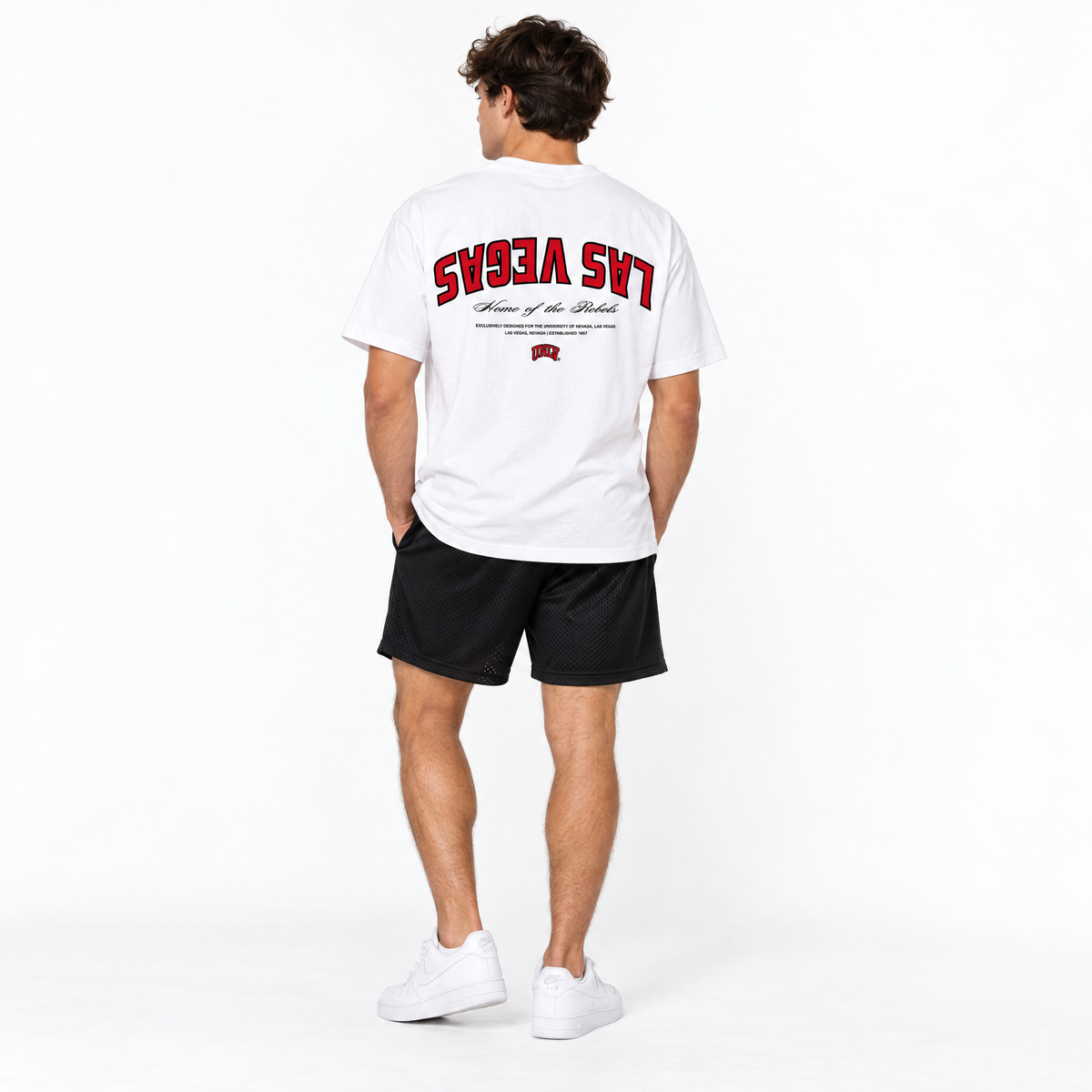 UNLV Rebels Essentials Oversized Tee - UPSIDE