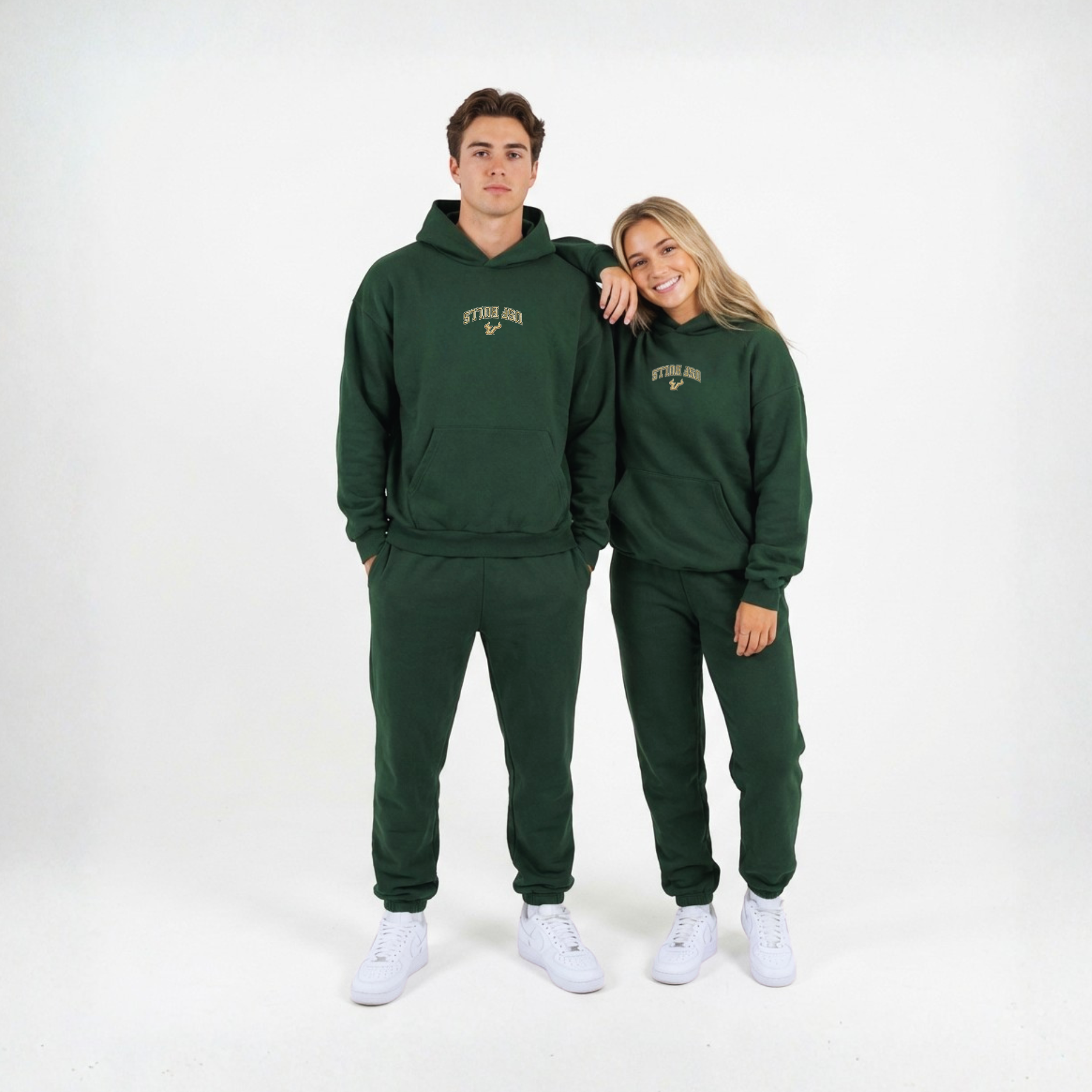 USF Bulls Embroidered Hoodie - UPSIDE