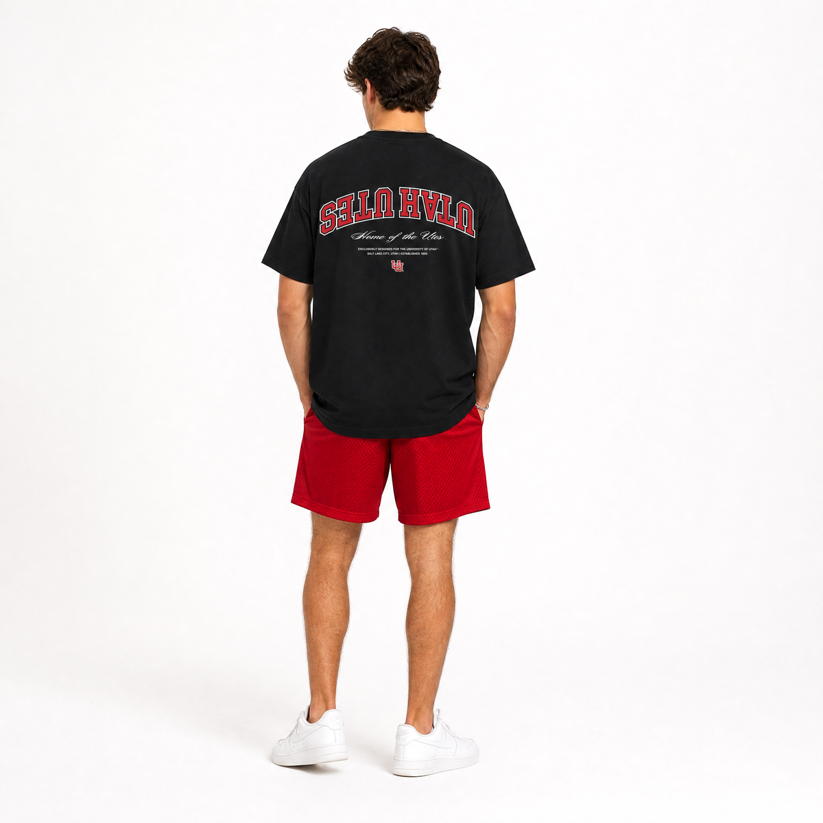 Utah Utes Essentials Oversized Tee - UPSIDE
