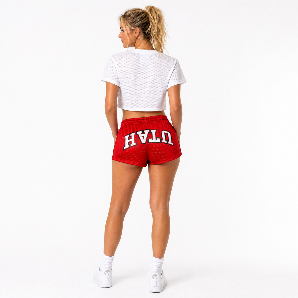 Utah Utes Mini Mesh Shorts - UPSIDE