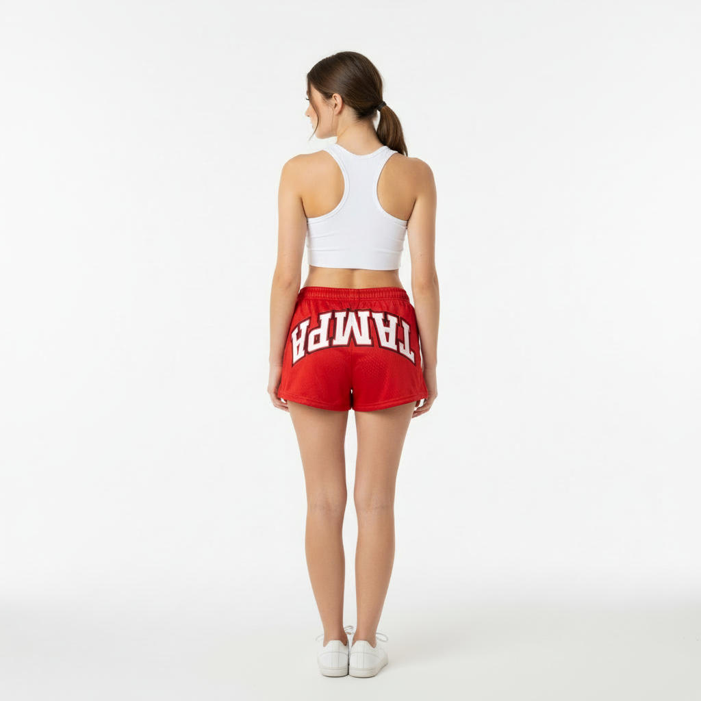 Tampa Spartans Mesh Shorts | Women