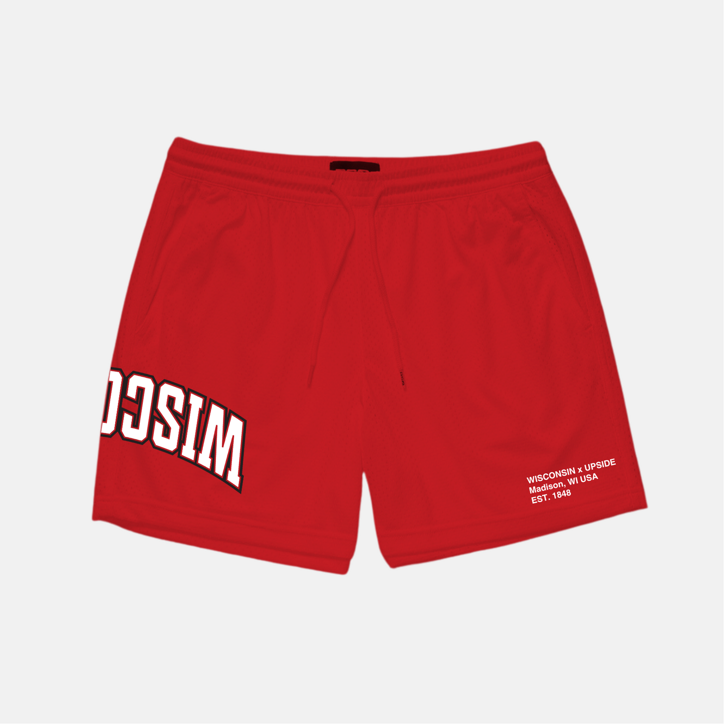 Wisconsin x Upside Mesh Shorts