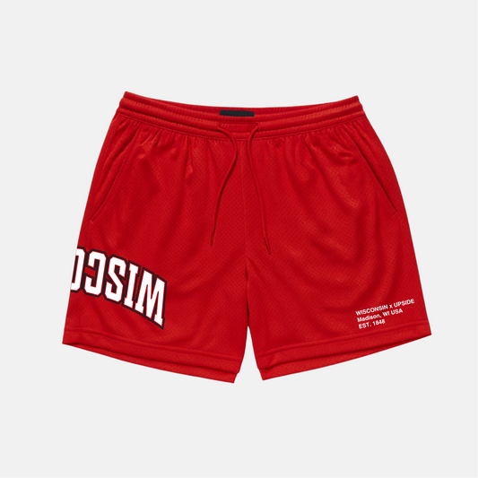 Wisconsin x Upside Mesh Shorts